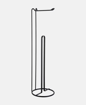 Toilet roll holder Wired