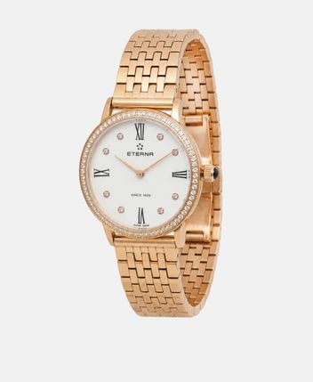 Watch with diamonds