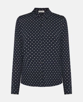 Long-sleeved blouse