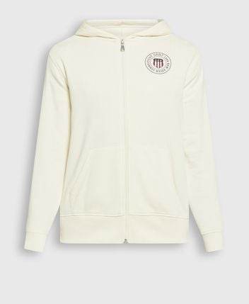 Hooded sweat jacket