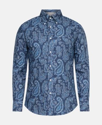 Long-sleeved shirt - slim fit