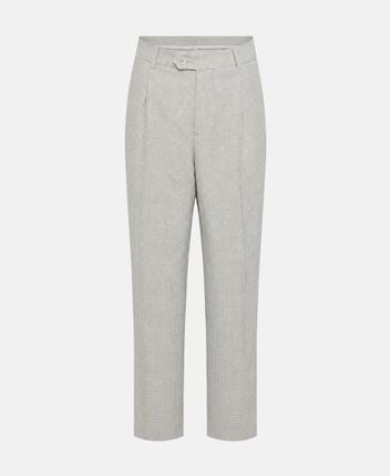 Wool-blend trousers