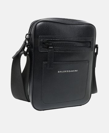 Leather cross body bag Mathias