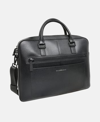 Leather business bag Mathias