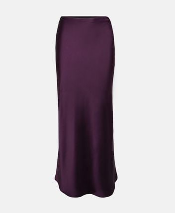 Satin skirt