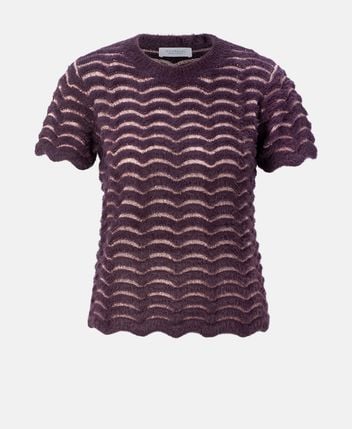 Short-sleeved pullover