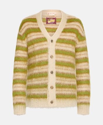 Wool-blend cardigan Gauge 3