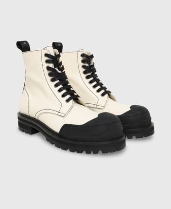 Lace-up ankle boot