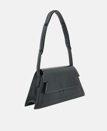 Leather shoulder bag