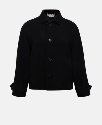 Wool short coat