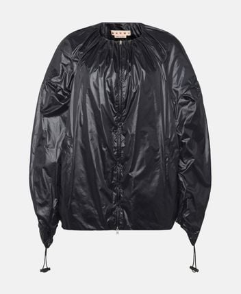 Leather-look jacket