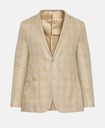 Silk suit jacket