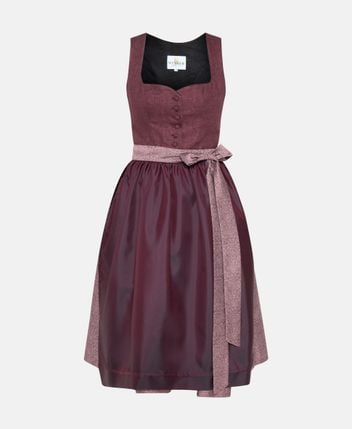 Linen Dirndl with apron Clarissa