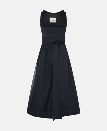 Wool-blend dirndl with apron Katharina