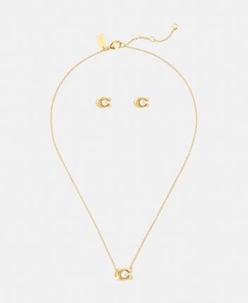 Necklace and earrings set