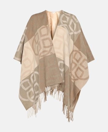 Wool poncho