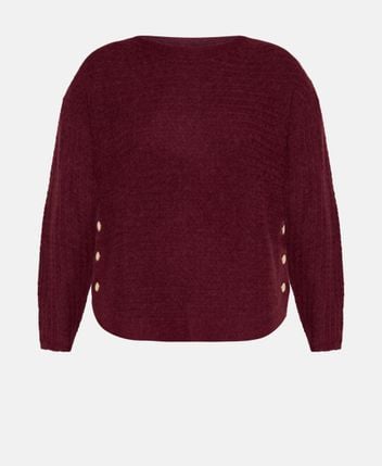 Wool-blend pullover