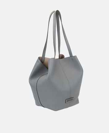 Leather shopper