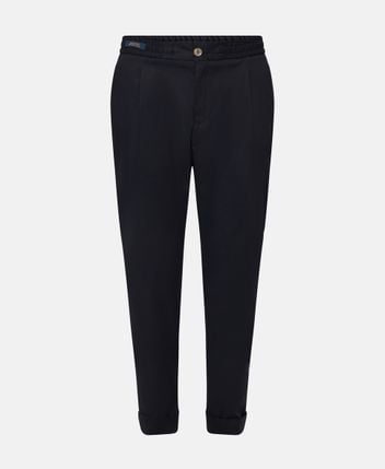 Wool-blend trousers