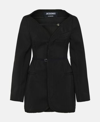 Wool-blend jacket La Robe Peplo
