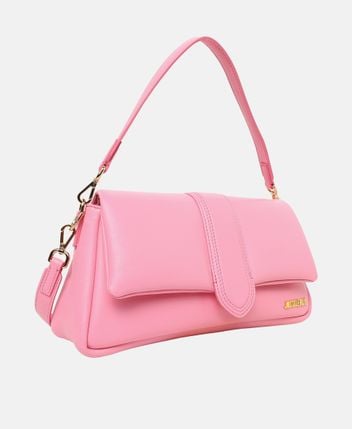 Leather shoulder bag Le Bambimou