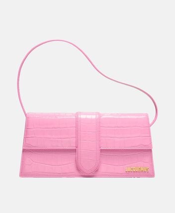 Leather shoulder bag Le bambino