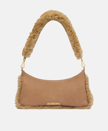Leather shoulder bag Le Bisou Doux