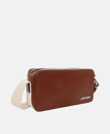 Leather cross body bag Le Cureda