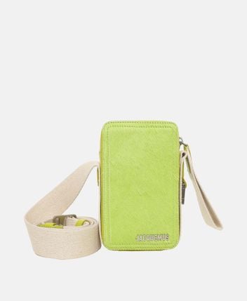 Leather cross body bag La Cuerda