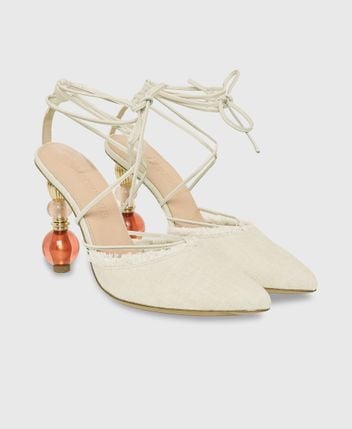 Pumps with calf lacing Portofino
