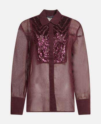 Long-sleeved blouse
