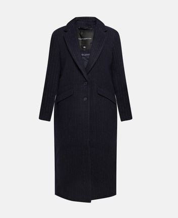 Wool-blend coat