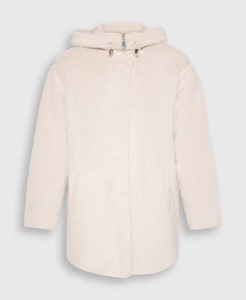 Faux fur jacket