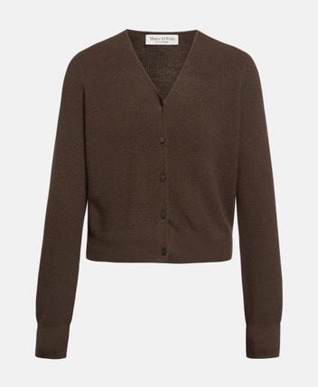Wool-blend cardigan
