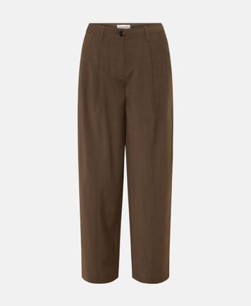 Wool-blend trousers