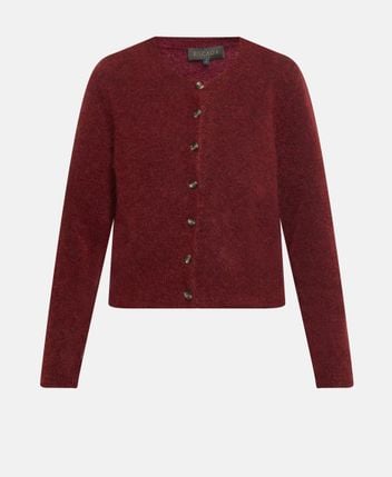Wool-blend cardigan
