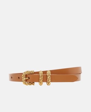Leather belt