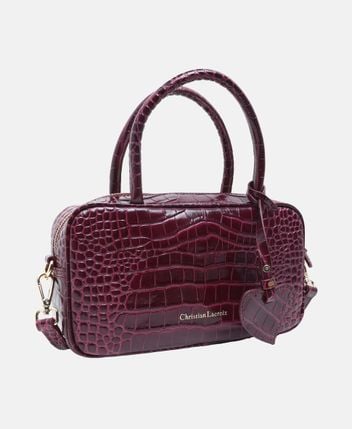 Leather handbag Zoe