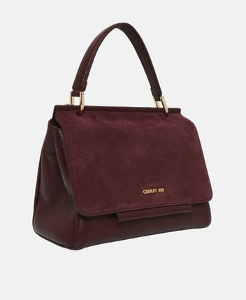 Leather handbag Belen