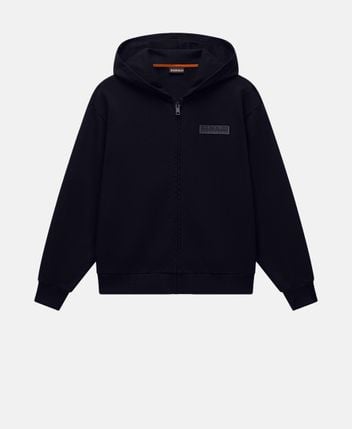 Hooded sweat jacket