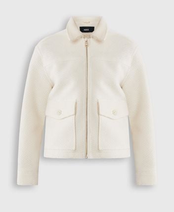 Wool-blend jacket