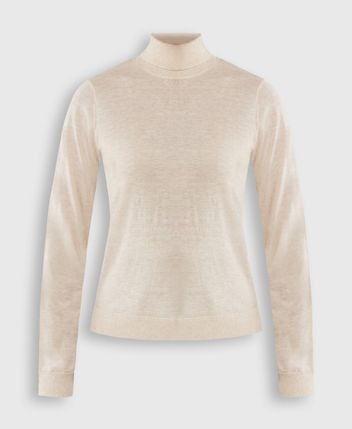 Wool-blend pullover