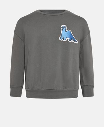 Sweatshirt Dino Patch