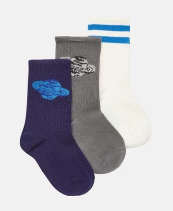 Socks, pack of 3 Planet Looks