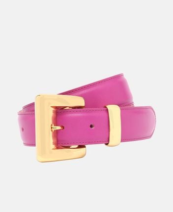 Leather belt Marco