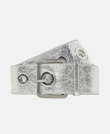 Leather belt