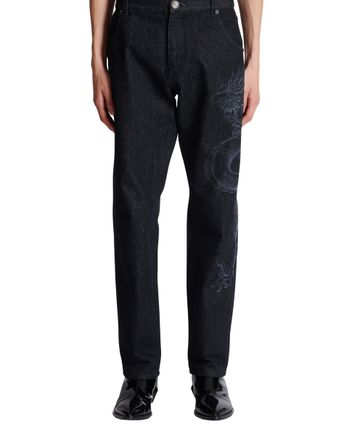 Straight leg jeans