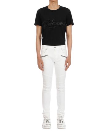 Straight leg jeans
