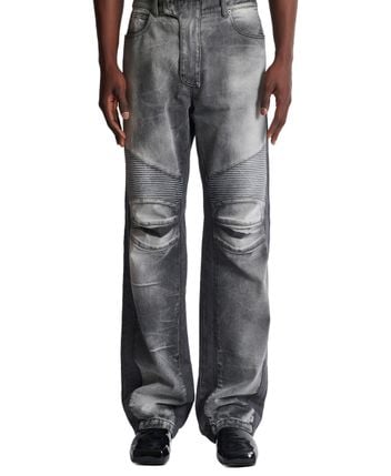 Straight leg jeans