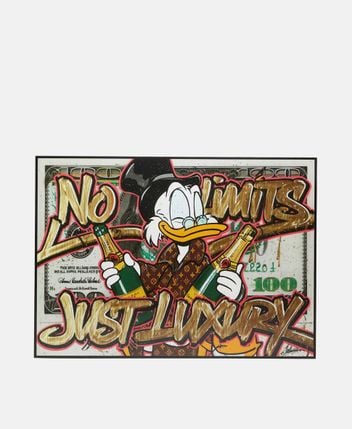 Framed picture No Limits Just Luxury